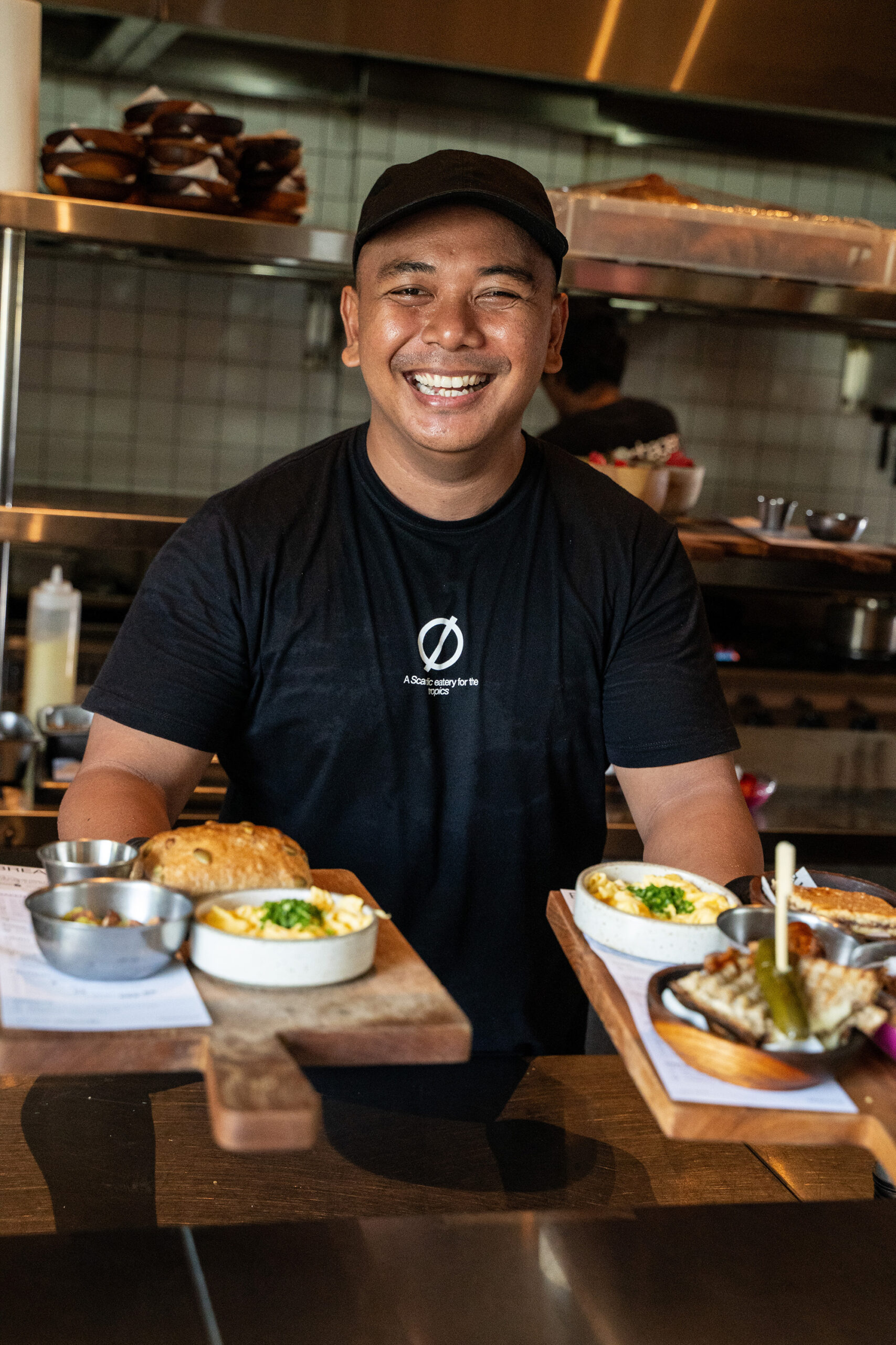 picture of an employee at copenhagen CAFE berawa