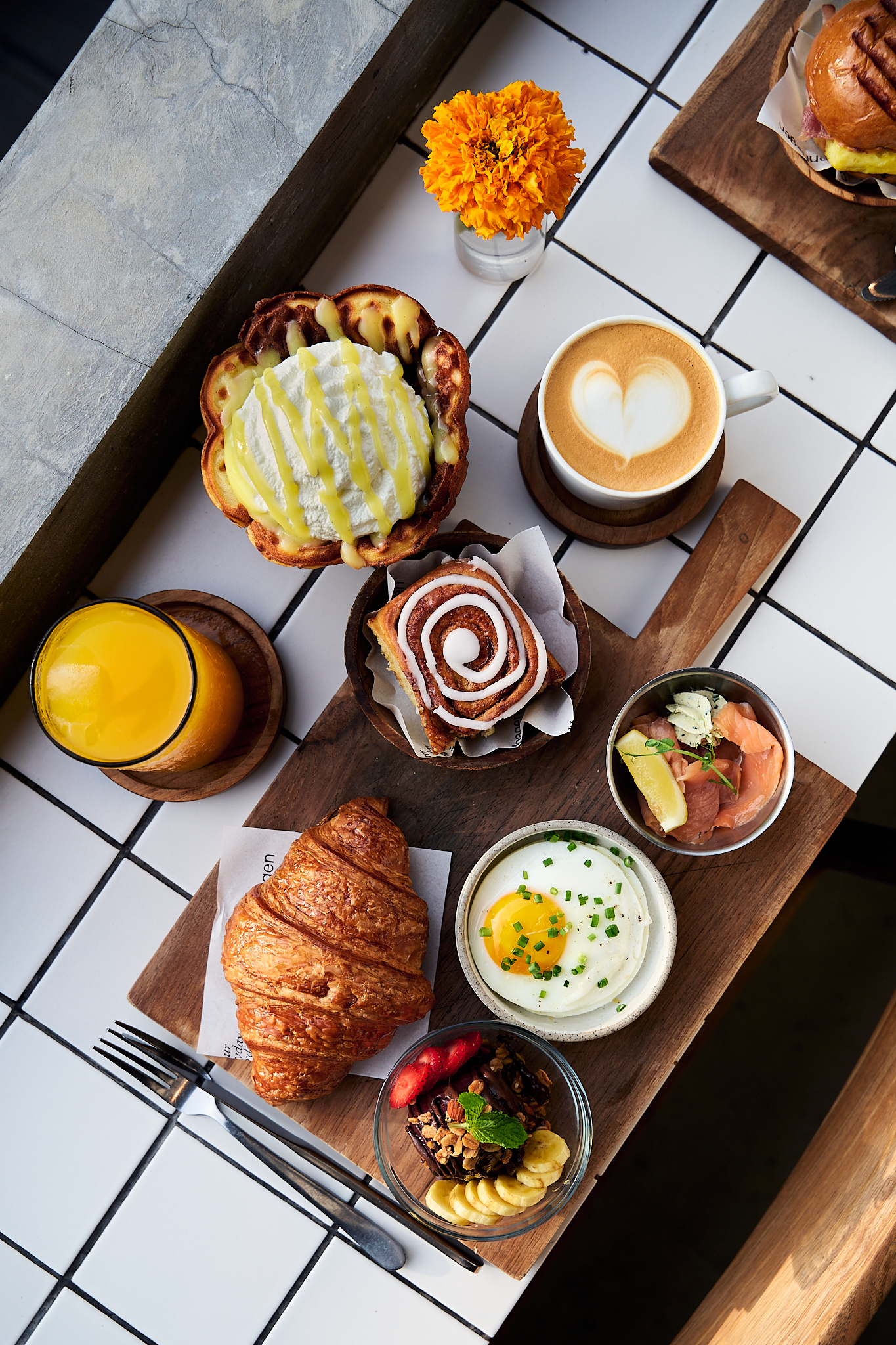 build your own feast at copenhagen cafe berawa